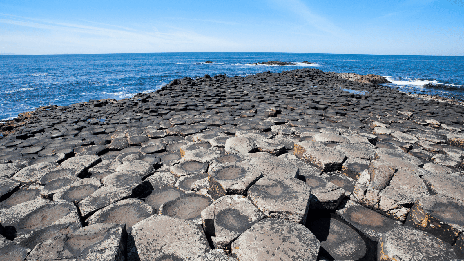 Hexagonal Basalt Columns